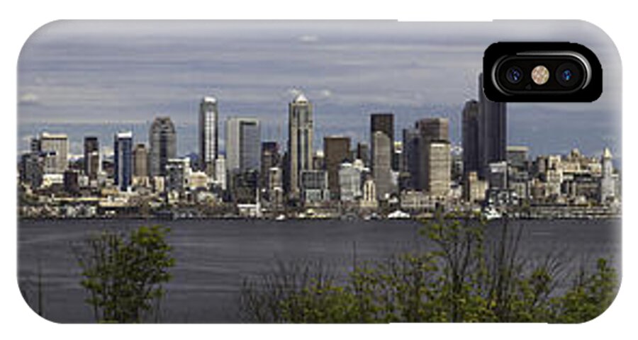 Seattle iPhone X Case featuring the photograph Seattle at its Best by James Heckt