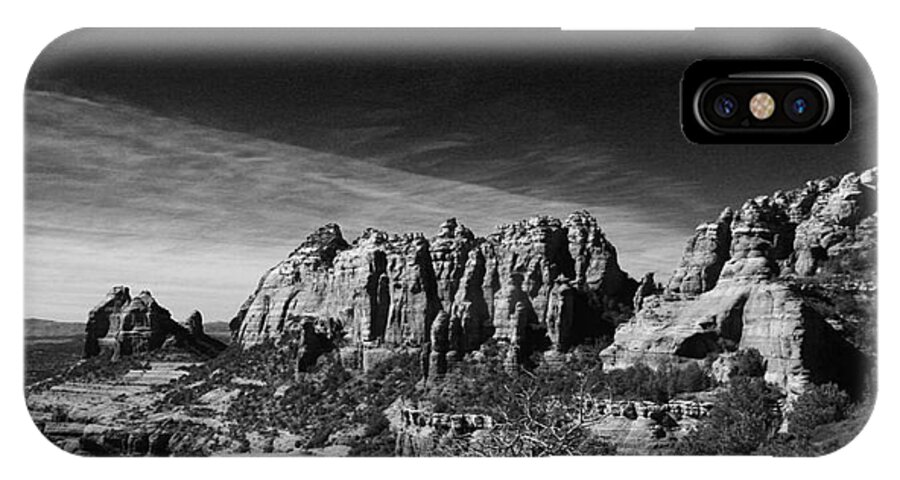 Sedona iPhone X Case featuring the photograph Sedona Reversed by Randy Oberg