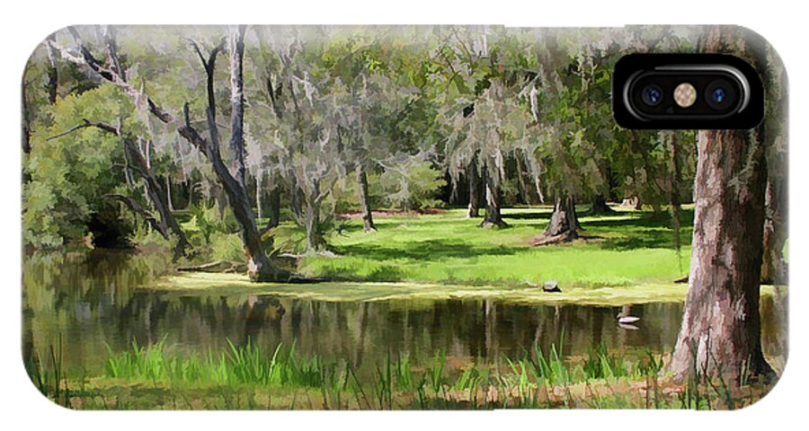 Lake iPhone X Case featuring the photograph Serenity in Charleston by Patricia Montgomery