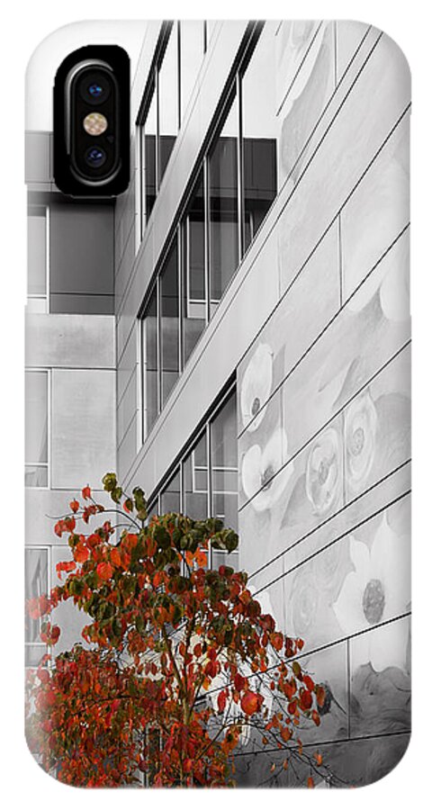 Shoreline iPhone X Case featuring the photograph Shoreline City Hall by Mary Jo Allen