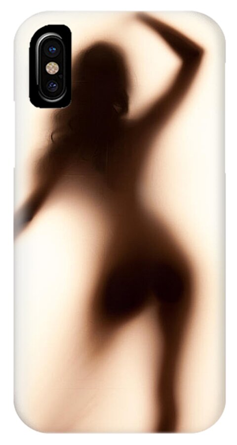 Silhouette iPhone X Case featuring the photograph Silhouette 117 by Michael Fryd