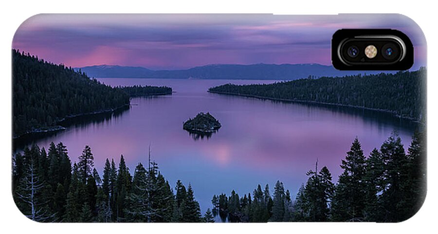 Emerald Bay iPhone X Case featuring the photograph Silk by Mike Breshears by Mike Breshears