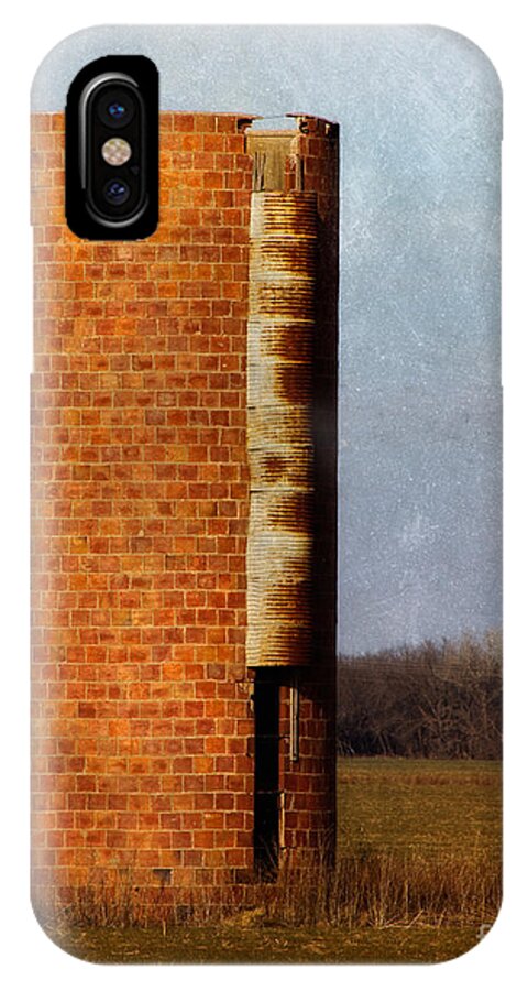 Abandoned iPhone X Case featuring the photograph Silo by Lana Trussell