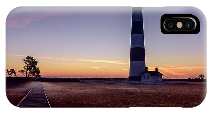 Bodie Island Lighthouse iPhone X Case featuring the photograph Simple Beauty by Russell Pugh