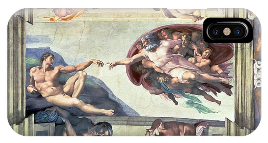 Sistine Chapel Ceiling Creation Of Adam Iphone X Case For Sale By