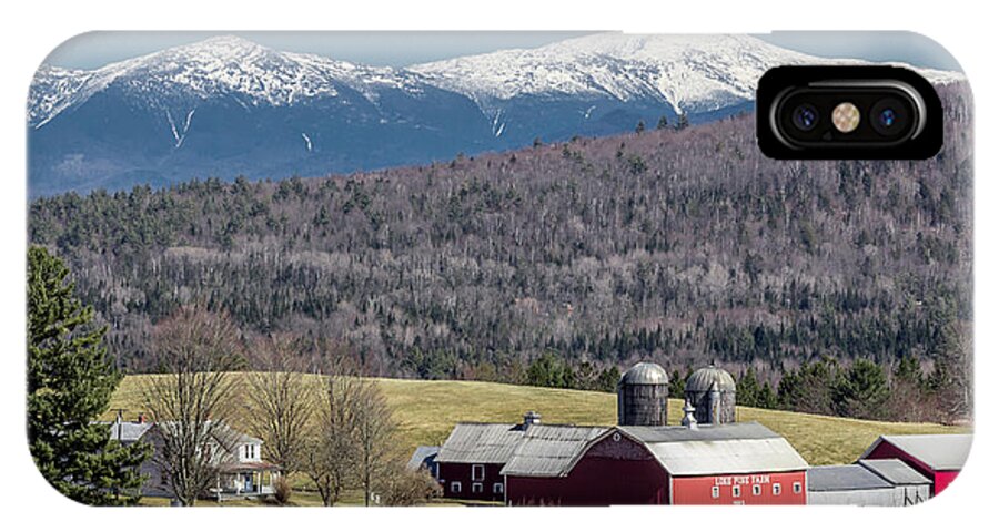 Vermont iPhone X Case featuring the photograph South Kirby Spring by Tim Kirchoff