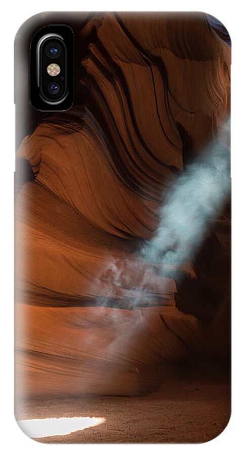 Antelope Canyon iPhone X Case featuring the photograph Spotlight by Bryan Xavier