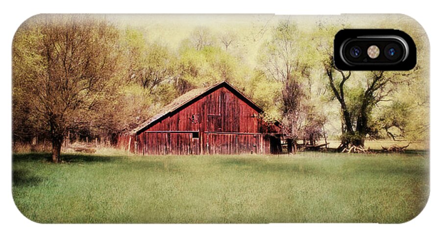 Barn iPhone X Case featuring the photograph Spring In Nebraska by Julie Hamilton