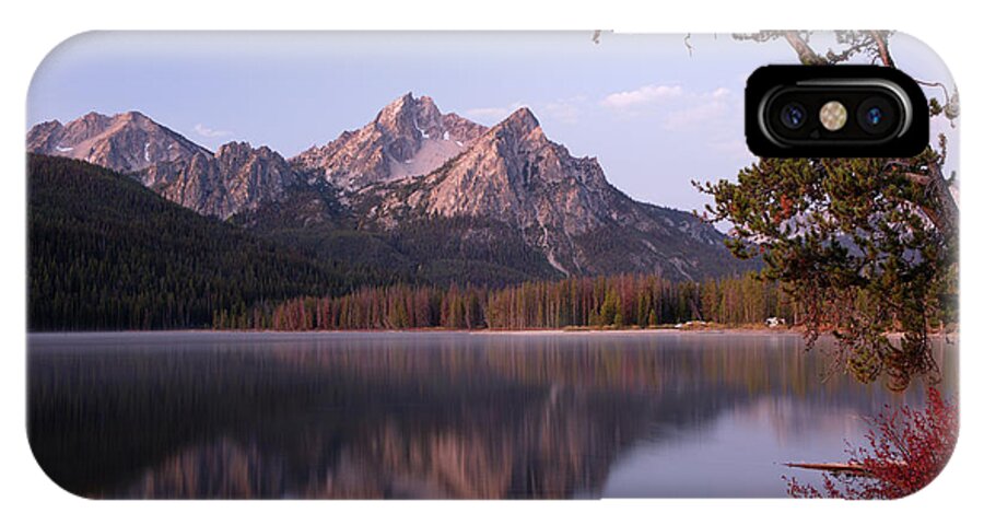 Idaho iPhone X Case featuring the photograph Stanley Lake by Eric Foltz