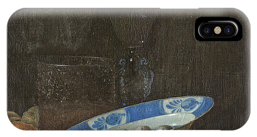Pieter Gallis iPhone X Case featuring the painting Still Life by Pieter Gallis