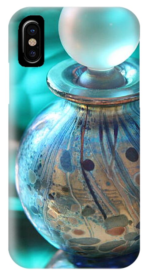 Sparkling iPhone X Case featuring the photograph Studies in Glass...Murano by Lynn England