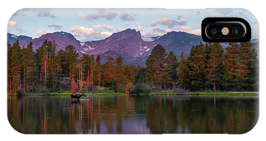 Sprague Lake iPhone X Case featuring the photograph Summer on Sprague Lake by Ronda Kimbrow