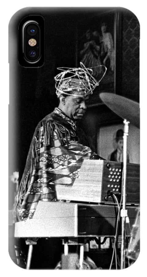 Sun Ra Arkestra At The Red Garter 1970 Nyc iPhone X Case featuring the photograph Sun Ra 2 by Lee Santa