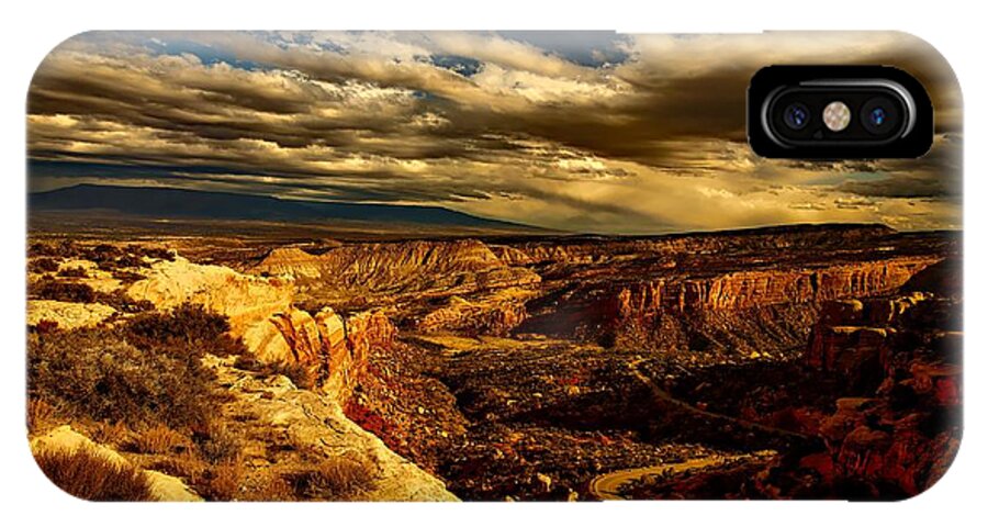 Colorado iPhone X Case featuring the photograph Sunset Clouds by Mountain Dreams