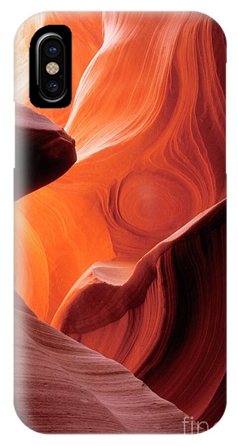Southwest iPhone X Case featuring the photograph Symphony of Light by Sandra Bronstein
