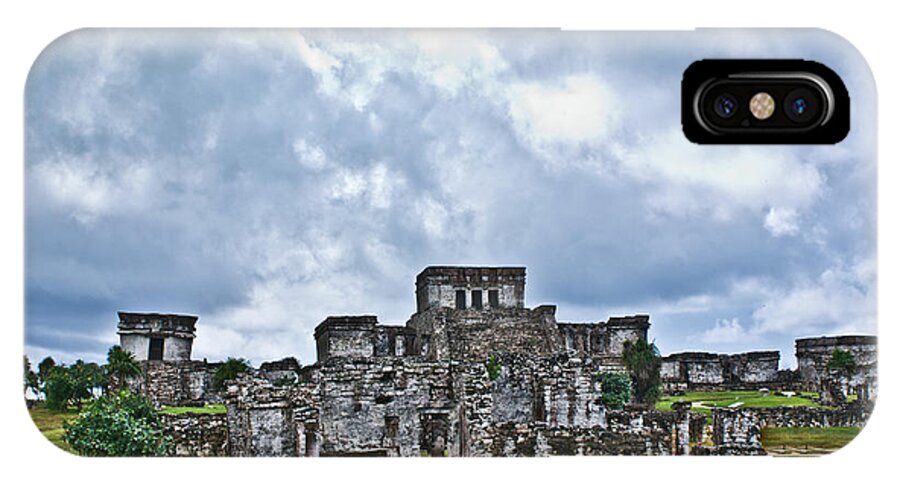 Tulum Ruins iPhone X Case featuring the photograph Talum Ruins 8 by Douglas Barnett