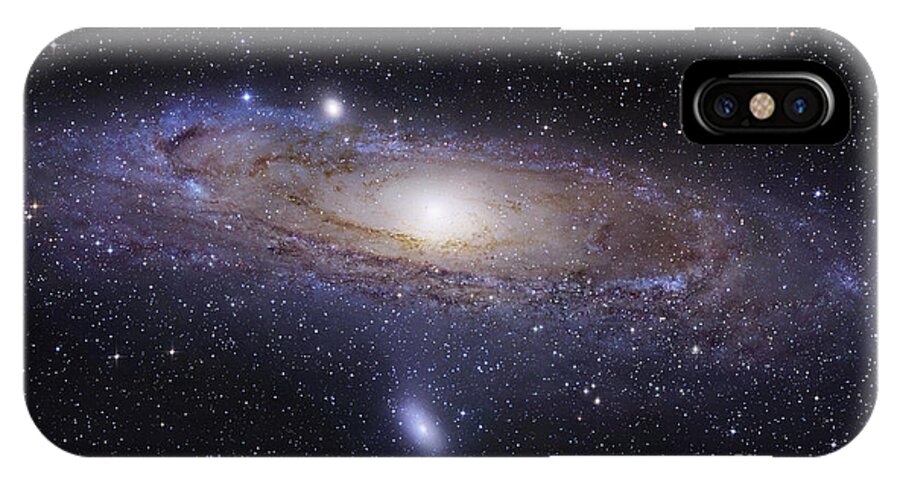 Andromeda iPhone X Case featuring the photograph The Andromeda Galaxy by Robert Gendler