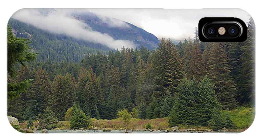 Chilkoot iPhone X Case featuring the photograph The Chillkoot River 2 by Richard J Cassato
