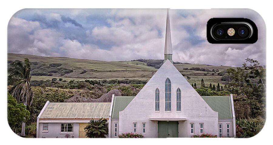 Hawaii iPhone X Case featuring the photograph The Church by Jim Thompson