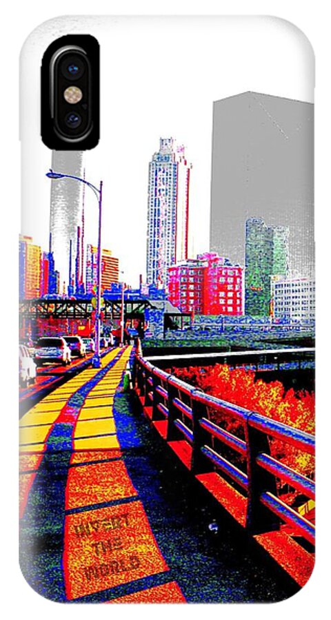 Atlanta iPhone X Case featuring the photograph The City by D Justin Johns