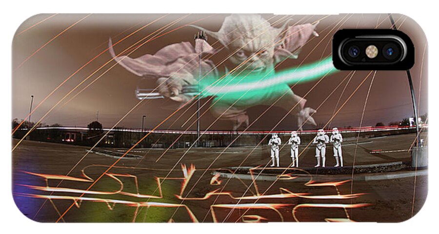 Starwars iPhone X Case featuring the photograph The Force Awakens by Andrew Nourse