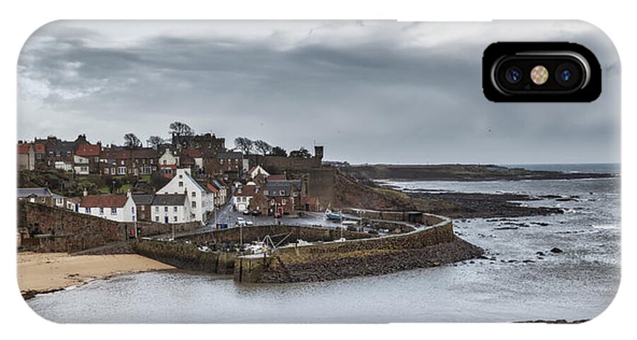 Crail iPhone X Case featuring the photograph The Harbour Of Crail by Jeremy Lavender Photography