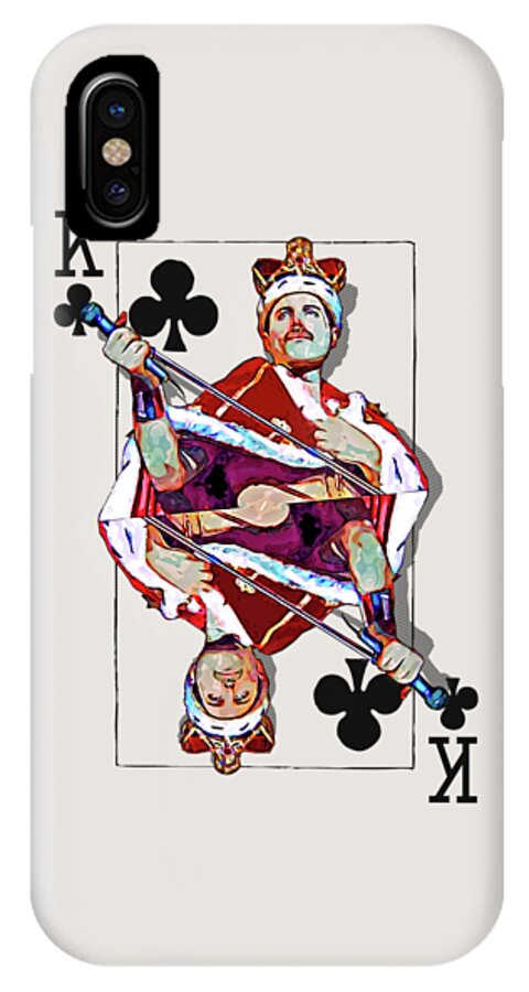 The Kings - Freddie Mercury iPhone X Case by Serge Averbukh - Instaprints