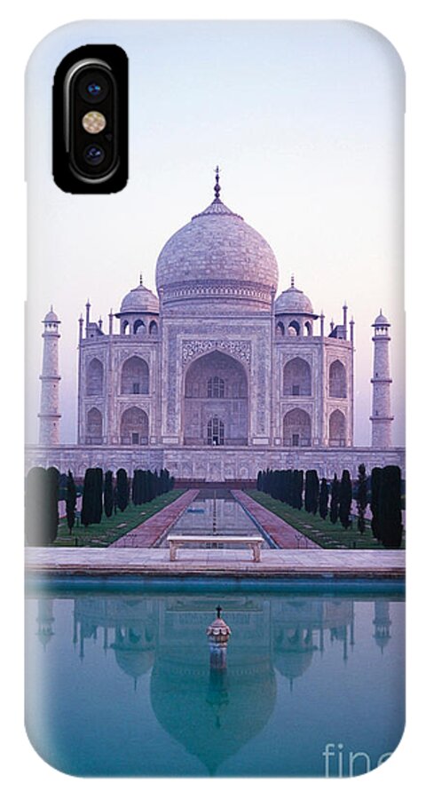 Taj Mahal iPhone X Case featuring the photograph The Taj Mahal by Indian School