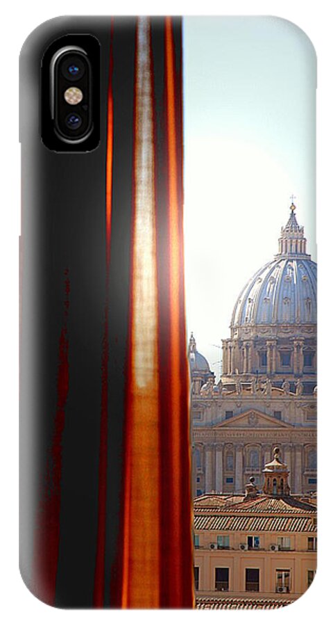 Vatican iPhone X Case featuring the photograph The Vatican by Valentino Visentini