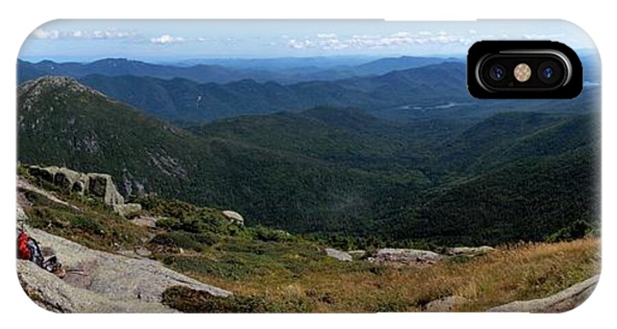 Adirondacks iPhone X Case featuring the photograph The View South from Mt. Marcy by Joshua House