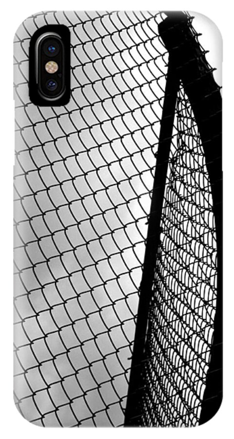 Fence iPhone X Case featuring the photograph Tortured Temptation by J C