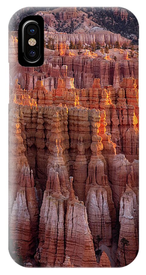 Bryce Canyon National Park iPhone X Case featuring the photograph Towers of Bryce by Emily Dickey