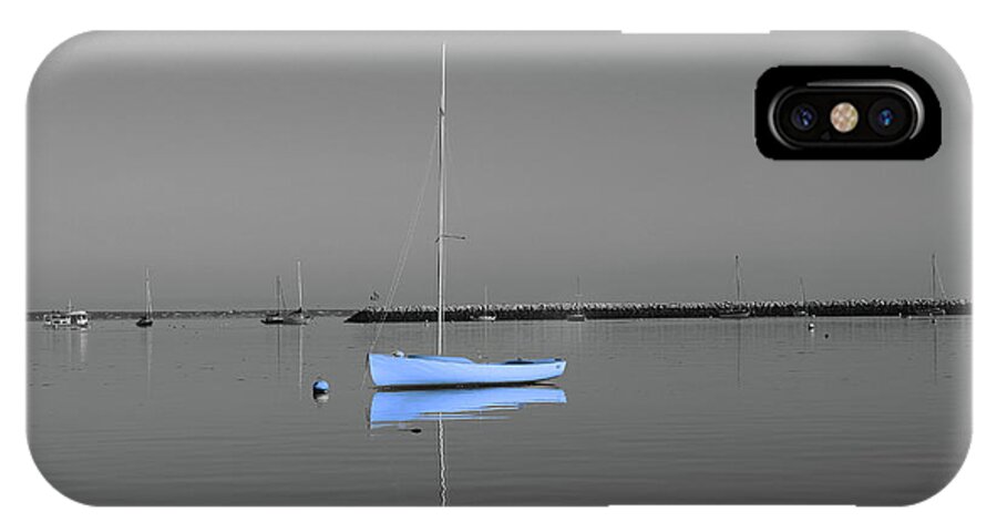 Boat iPhone X Case featuring the photograph Tranquil Waters by Sebastian Mathews Szewczyk