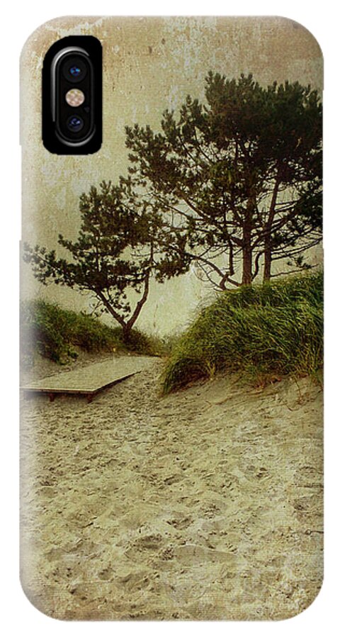 Trees iPhone X Case featuring the photograph Trees By The Sea by Patrice Zinck