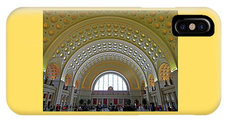  Union Station iPhone X Case featuring the photograph Union Station 12 by Ron Kandt