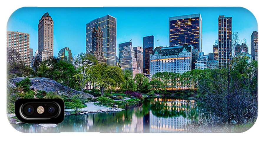 Central Park iPhone X Case featuring the photograph Urban Oasis by Az Jackson