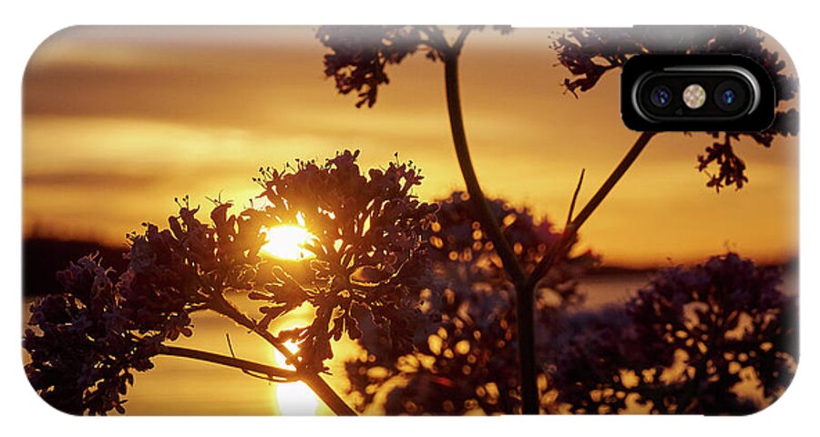 Finland iPhone X Case featuring the photograph Valerian sunset by Jouko Lehto