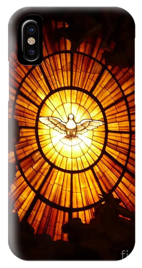 The Vatican iPhone X Case featuring the photograph Vatican Window by Carol Groenen