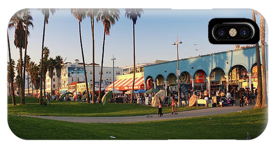 Venice Beach iPhone X Case featuring the photograph Venice Beach by Kelly Holm