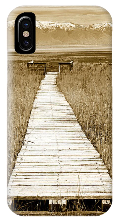 Walk iPhone X Case featuring the photograph Walk With Me 1 by Marilyn Hunt