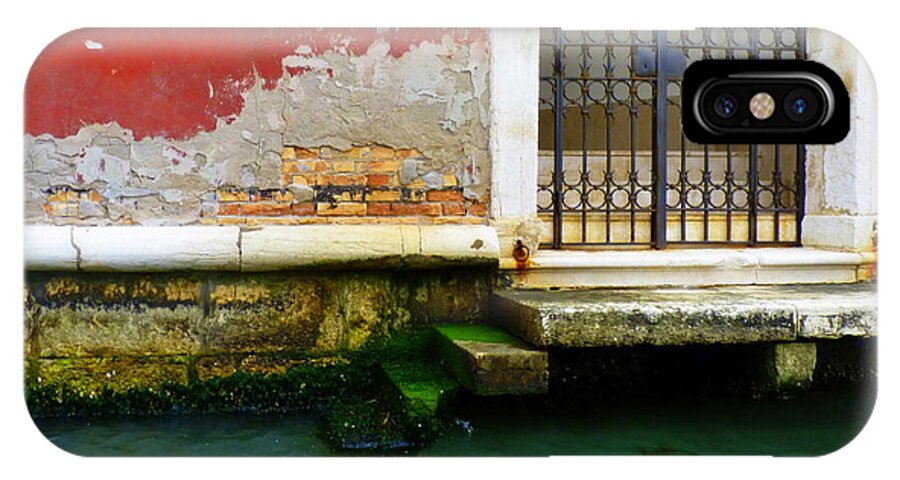 Venice iPhone X Case featuring the photograph Water's Edge in Venice by Carla Parris