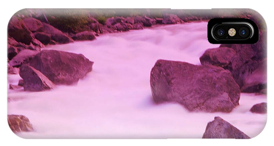 Rivers iPhone X Case featuring the photograph Wenatchee River by Jeff Swan