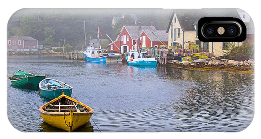 West Dover Harbour iPhone X Case featuring the photograph West Dover Harbour by Carolyn Derstine