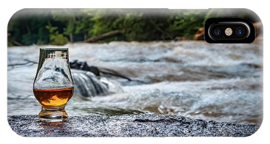 River iPhone X Case featuring the photograph Whisky River by Ant Pruitt