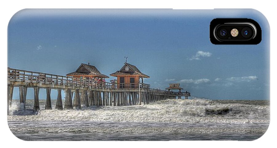 Paradise iPhone X Case featuring the photograph White Water by Sean Allen