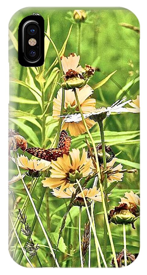 Wild Flowers iPhone X Case featuring the photograph Wild Flowers by Danielle Sigmon