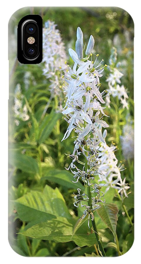 Plant iPhone X Case featuring the photograph Wild Hyacinth by Scott Kingery