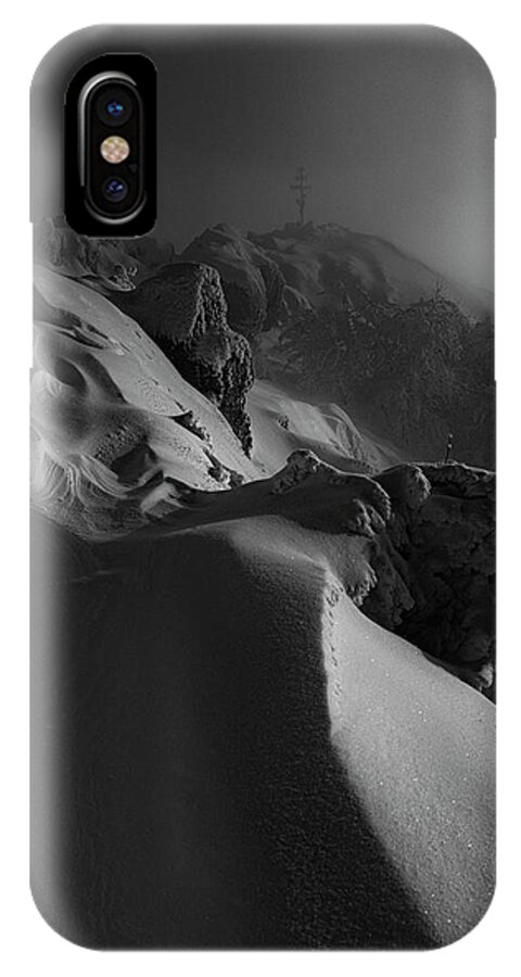 Fog iPhone X Case featuring the photograph Winter 27/02/2018 by Plamen Petkov