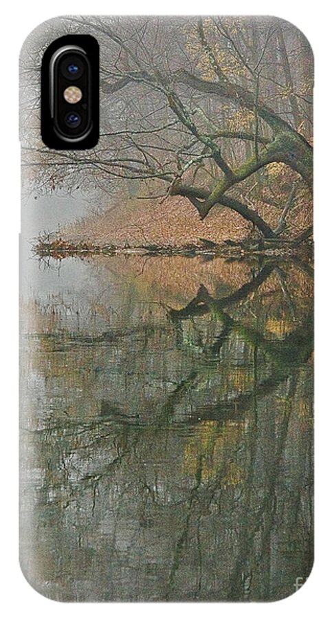 Reflection iPhone X Case featuring the photograph Yearming by Tom Cameron
