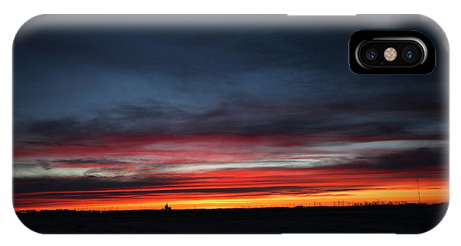 Yorkton iPhone X Case featuring the photograph Yorkton Sunrise by Ryan Crouse